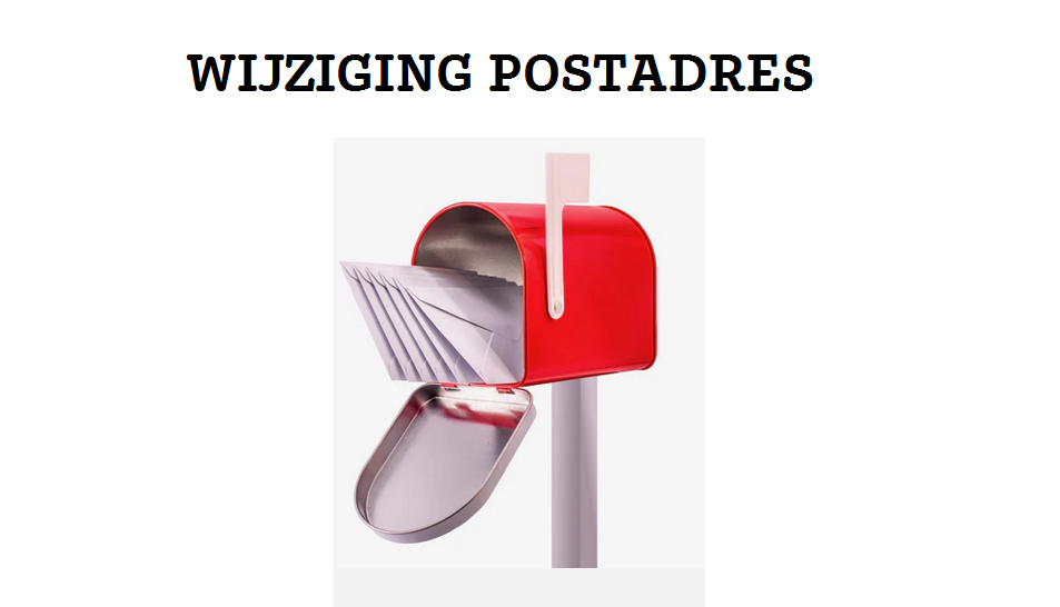 Afbeelding postbusnummer vervallen