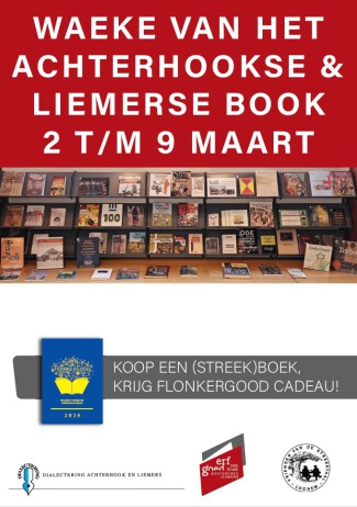 Poster Waeke van het Achterhookse en Liemerse book 2025